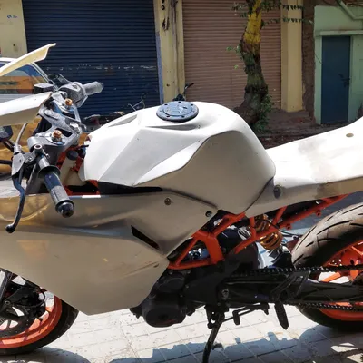 KTM RC390 custom fiberglass track fairing kit